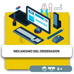 Mecanismo del ordenador. ¡Estamos de tú! - Школа программирования для детей, компьютерные курсы для школьников, начинающих и подростков - KIBERone г. Cartagena
