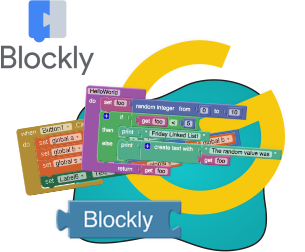¡Google Blockly! Apogeo de la programación visual - Школа программирования для детей, компьютерные курсы для школьников, начинающих и подростков - KIBERone г. Barcelona