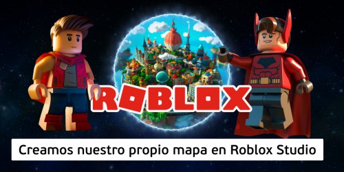 Crea tu propio mapa en Robíox Studio (8+) - Школа программирования для детей, компьютерные курсы для школьников, начинающих и подростков - KIBERone г. Barcelona