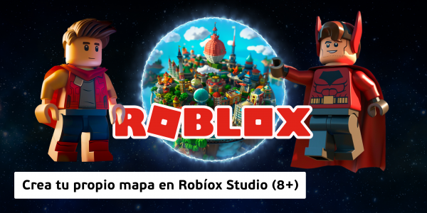 Crea tu propio mapa en Robíox Studio (8+) - Школа программирования для детей, компьютерные курсы для школьников, начинающих и подростков - KIBERone г. Barcelona